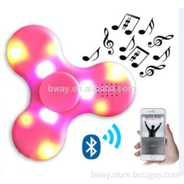 Shenzhen factory promotional gift items new 2017 fidget spinner in store with light and music fidget spinner batman led